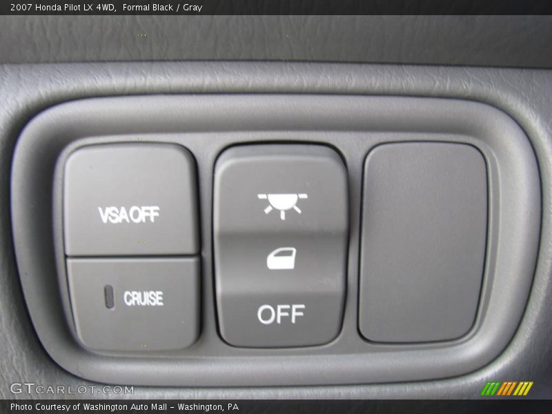 Formal Black / Gray 2007 Honda Pilot LX 4WD