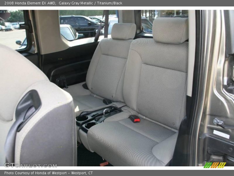 Galaxy Gray Metallic / Titanium/Black 2008 Honda Element EX AWD