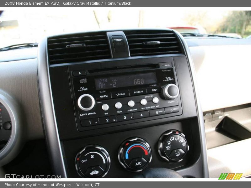 Galaxy Gray Metallic / Titanium/Black 2008 Honda Element EX AWD