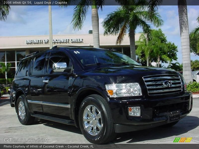 Liquid Onyx / Graphite 2006 Infiniti QX 56