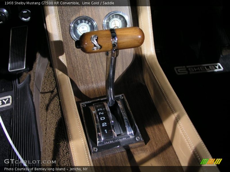  1968 Mustang GT500 KR Convertible Automatic Shifter