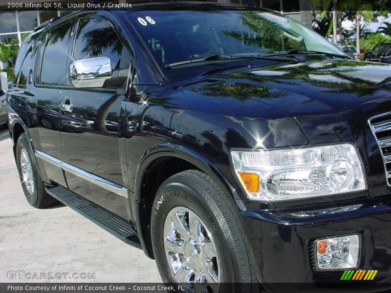 Liquid Onyx / Graphite 2006 Infiniti QX 56