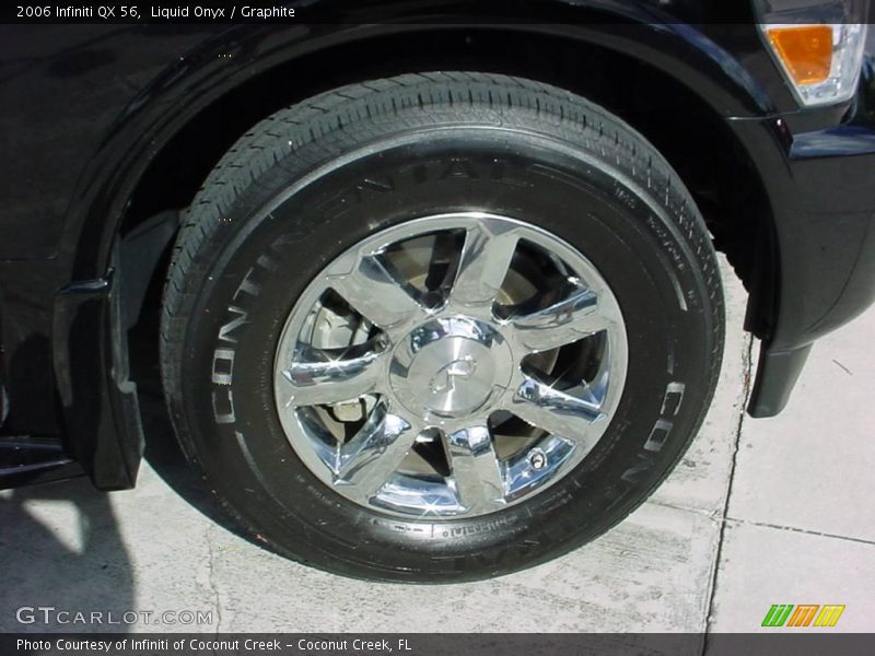 Liquid Onyx / Graphite 2006 Infiniti QX 56
