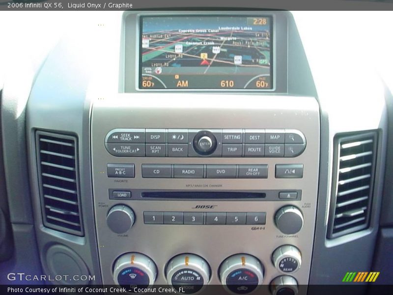 Liquid Onyx / Graphite 2006 Infiniti QX 56