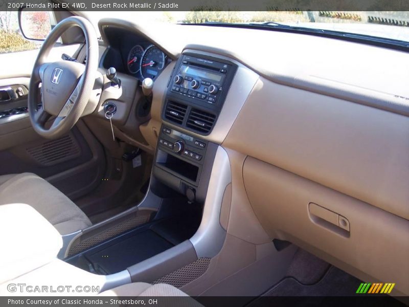 Desert Rock Metallic / Saddle 2007 Honda Pilot EX 4WD