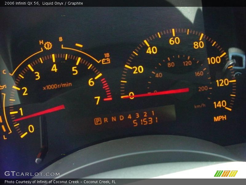 Liquid Onyx / Graphite 2006 Infiniti QX 56