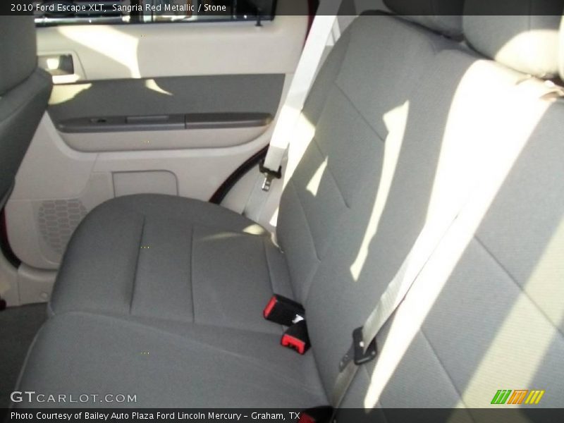 Sangria Red Metallic / Stone 2010 Ford Escape XLT