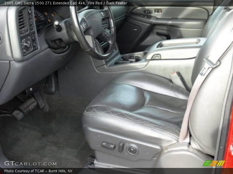 Fire Red / Dark Pewter 2005 GMC Sierra 1500 Z71 Extended Cab 4x4
