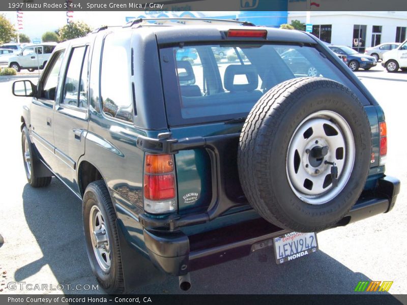Spruce Green Mica / Gray 1997 Isuzu Rodeo S 4x4
