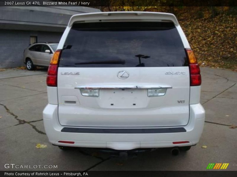 Blizzard White Pearl / Ivory 2007 Lexus GX 470