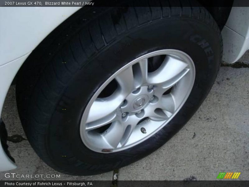 Blizzard White Pearl / Ivory 2007 Lexus GX 470