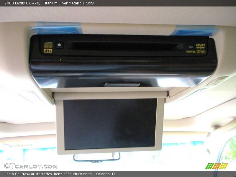 Titanium Silver Metallic / Ivory 2008 Lexus GX 470