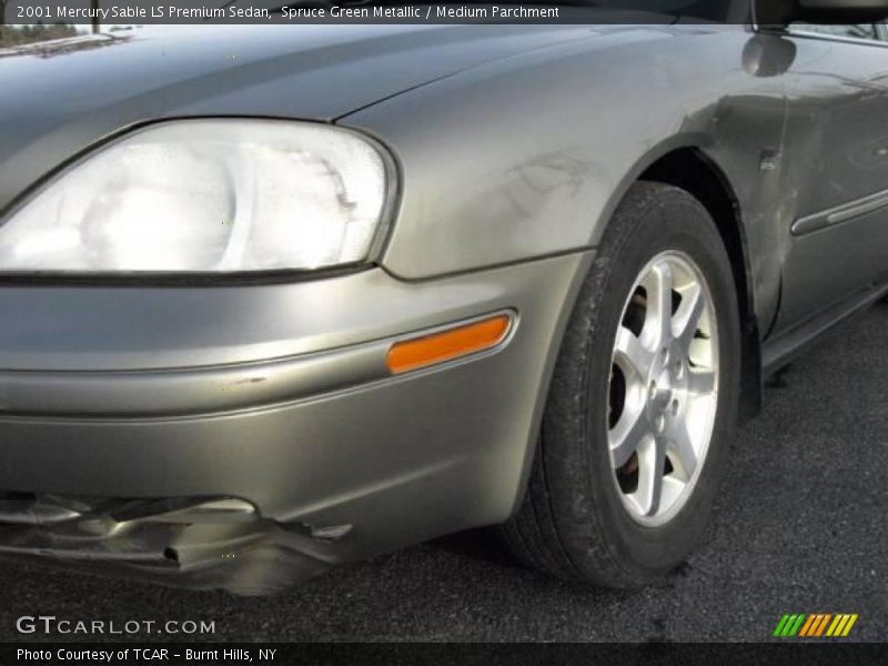 Spruce Green Metallic / Medium Parchment 2001 Mercury Sable LS Premium Sedan