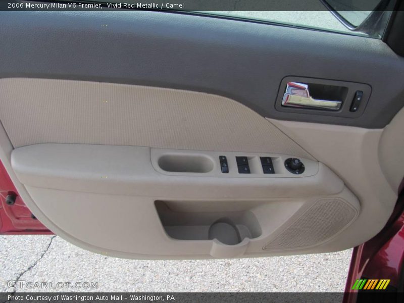 Vivid Red Metallic / Camel 2006 Mercury Milan V6 Premier