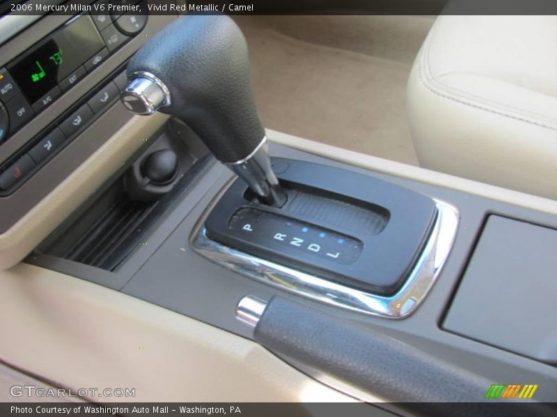 Vivid Red Metallic / Camel 2006 Mercury Milan V6 Premier