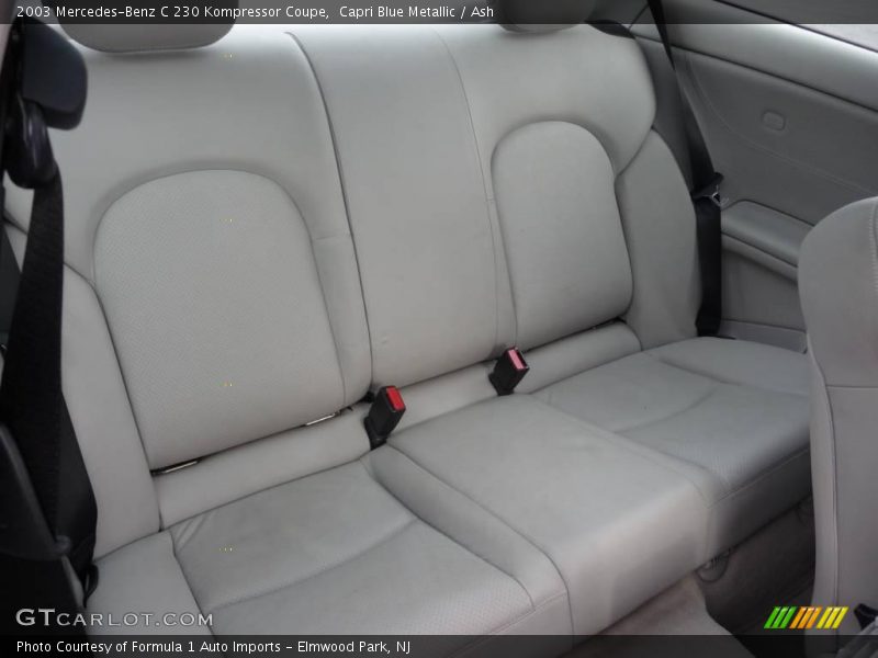 Capri Blue Metallic / Ash 2003 Mercedes-Benz C 230 Kompressor Coupe