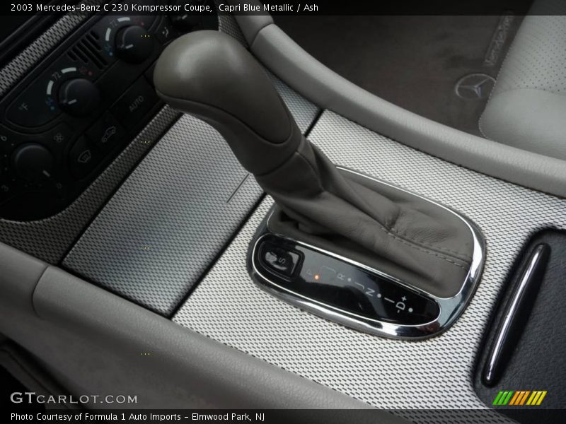 Capri Blue Metallic / Ash 2003 Mercedes-Benz C 230 Kompressor Coupe