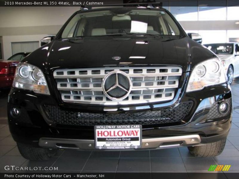 Black / Cashmere 2010 Mercedes-Benz ML 350 4Matic