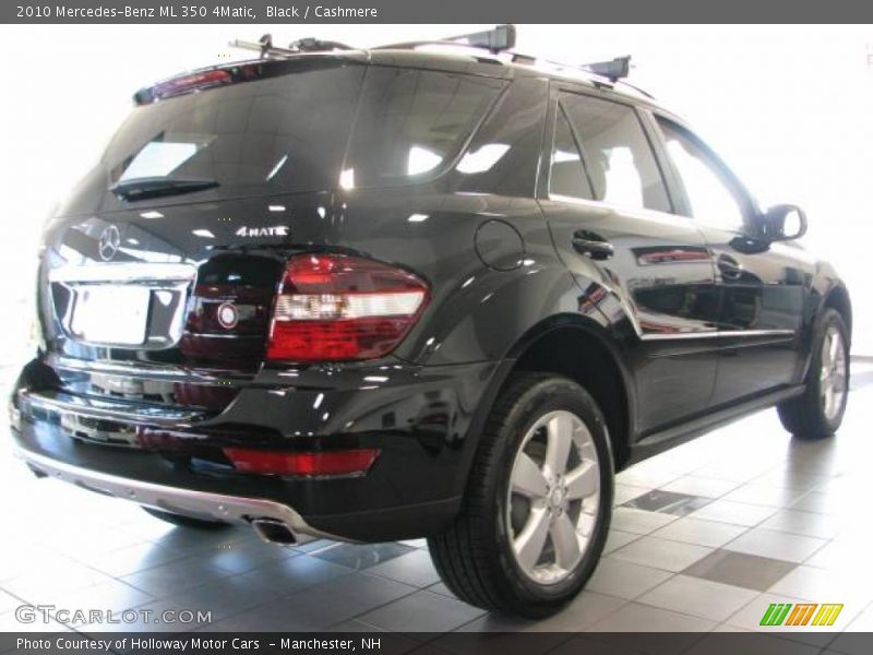 Black / Cashmere 2010 Mercedes-Benz ML 350 4Matic