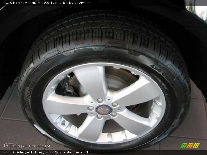 Black / Cashmere 2010 Mercedes-Benz ML 350 4Matic
