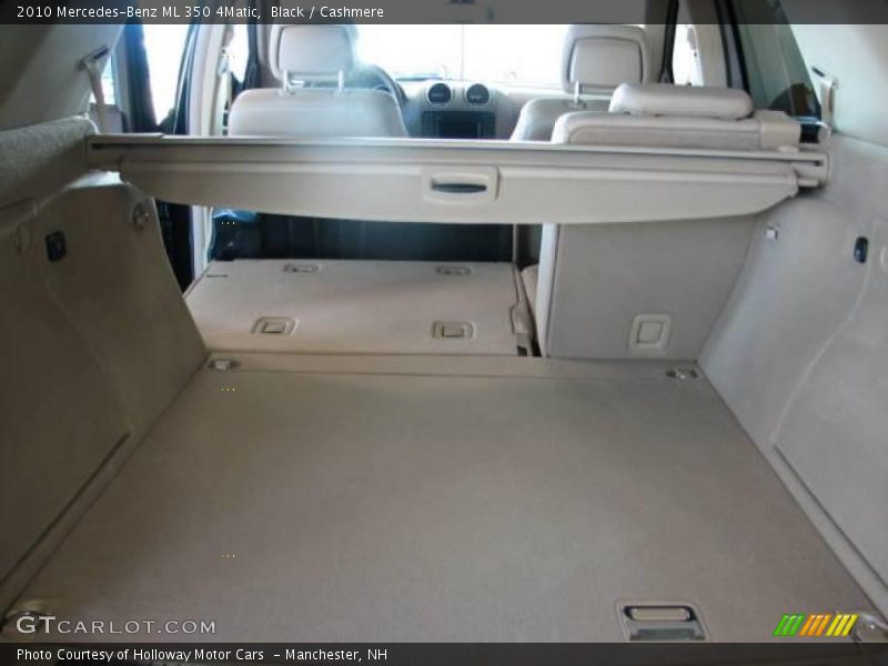 Black / Cashmere 2010 Mercedes-Benz ML 350 4Matic
