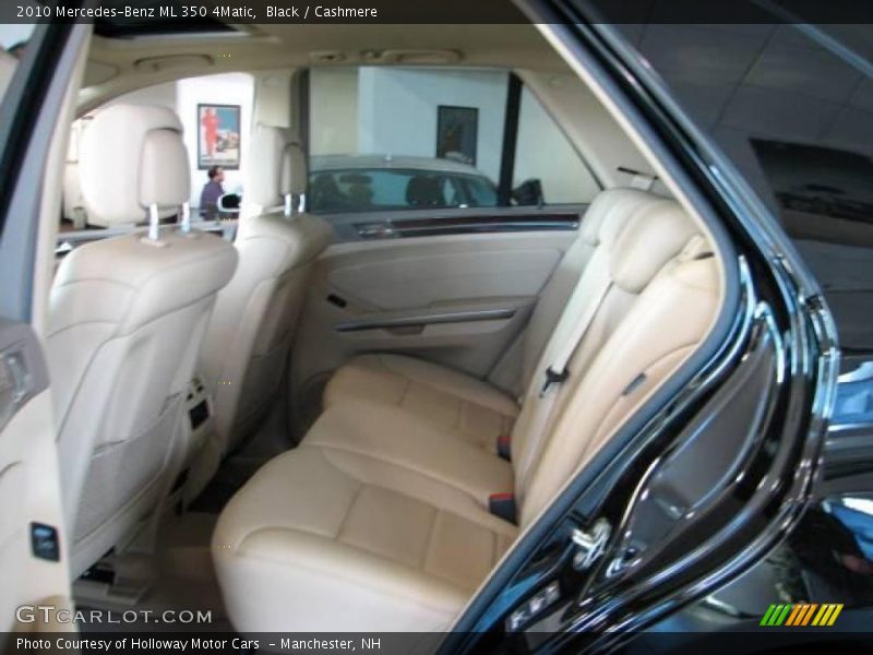 Black / Cashmere 2010 Mercedes-Benz ML 350 4Matic