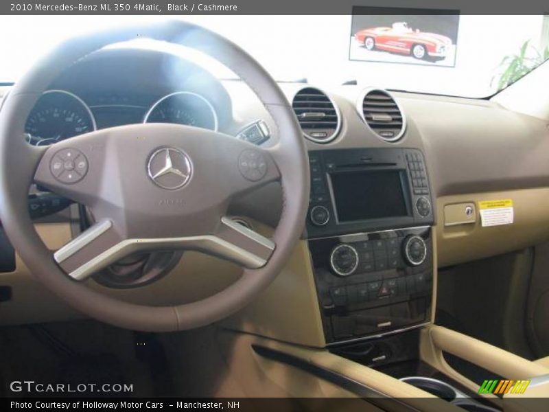 Black / Cashmere 2010 Mercedes-Benz ML 350 4Matic