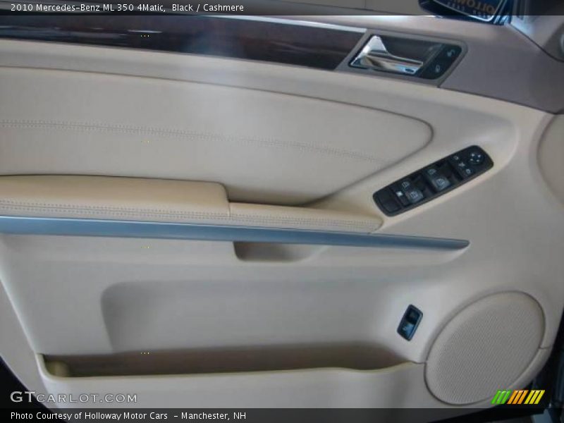 Black / Cashmere 2010 Mercedes-Benz ML 350 4Matic