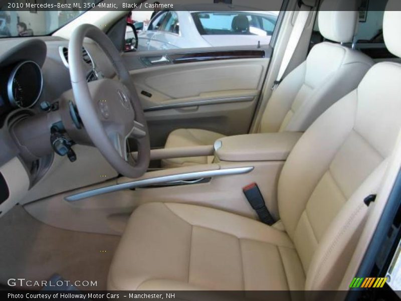 Black / Cashmere 2010 Mercedes-Benz ML 350 4Matic