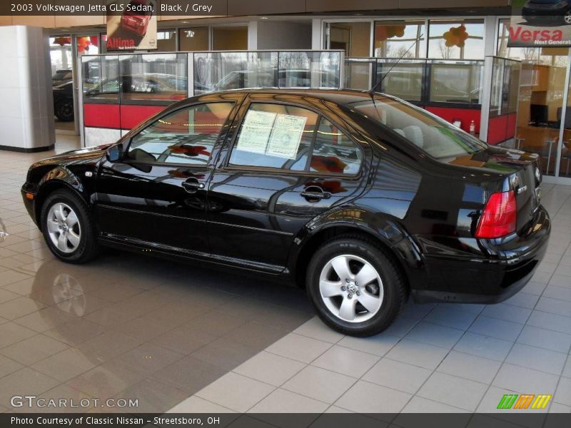 Black / Grey 2003 Volkswagen Jetta GLS Sedan