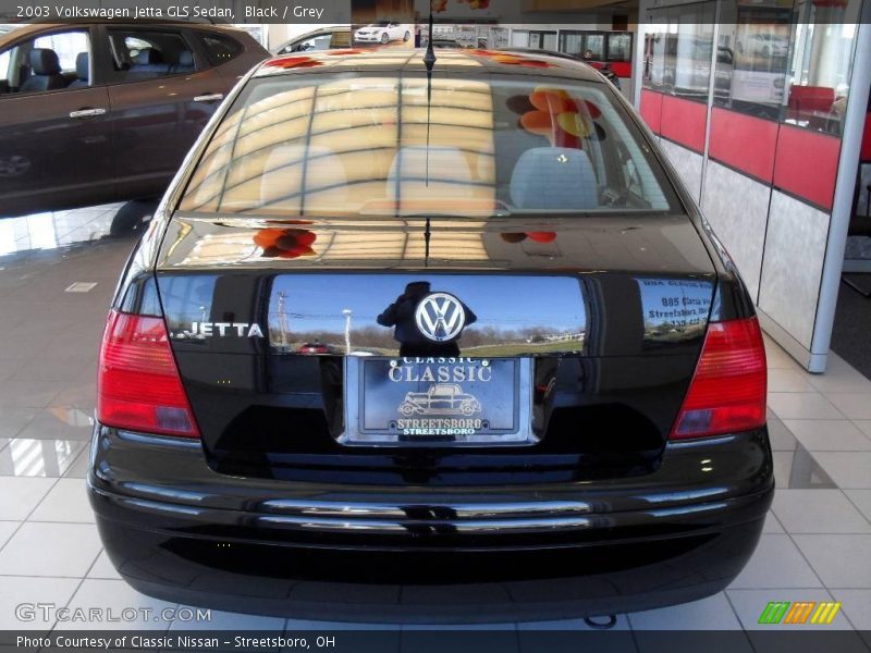 Black / Grey 2003 Volkswagen Jetta GLS Sedan