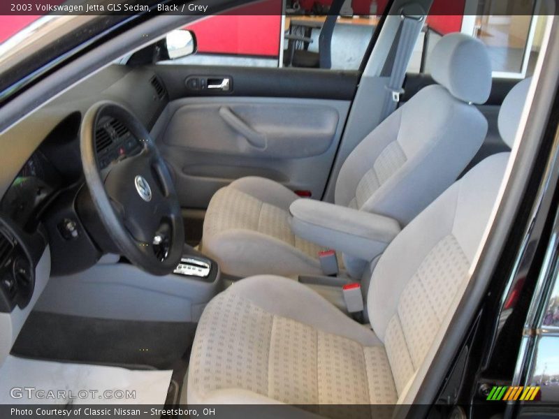 Black / Grey 2003 Volkswagen Jetta GLS Sedan
