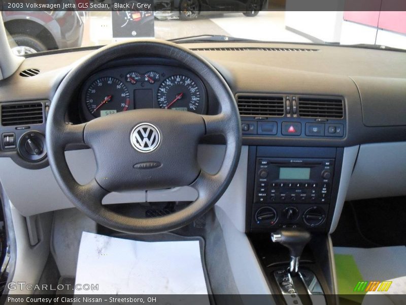 Black / Grey 2003 Volkswagen Jetta GLS Sedan
