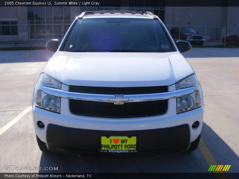 Summit White / Light Gray 2005 Chevrolet Equinox LS