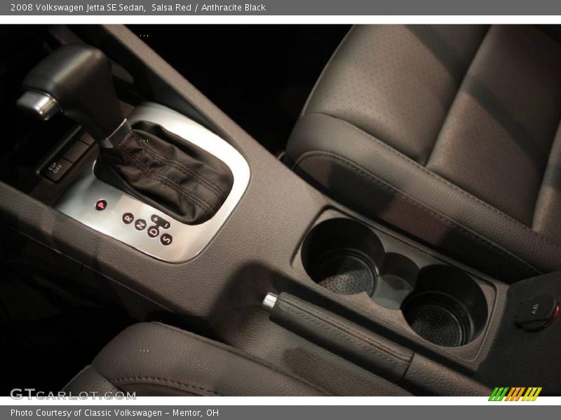 Salsa Red / Anthracite Black 2008 Volkswagen Jetta SE Sedan