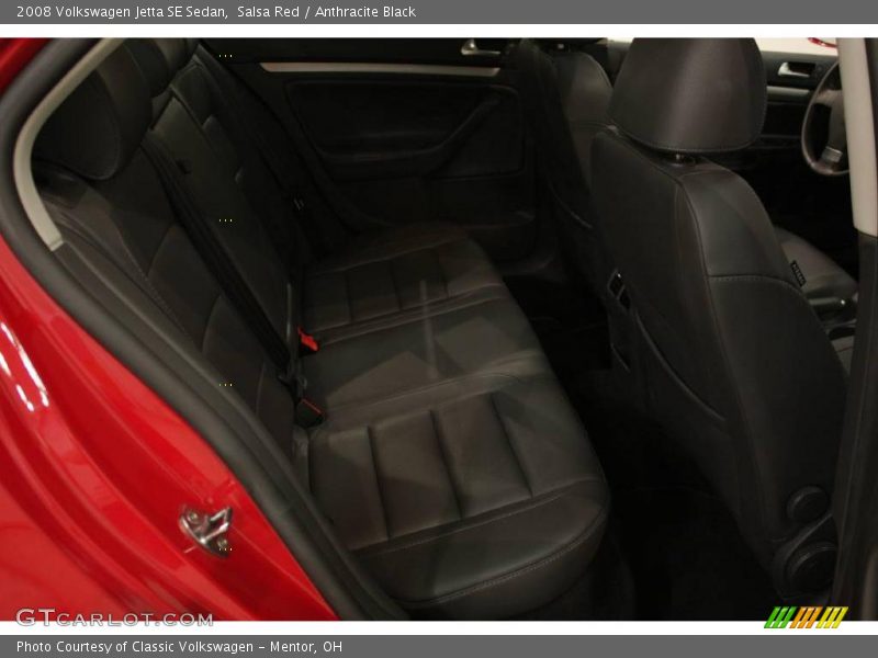 Salsa Red / Anthracite Black 2008 Volkswagen Jetta SE Sedan