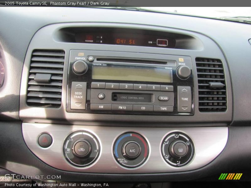 Phantom Gray Pearl / Dark Gray 2005 Toyota Camry SE