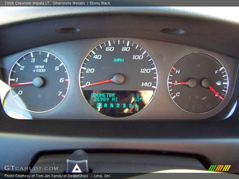 Silverstone Metallic / Ebony Black 2006 Chevrolet Impala LT