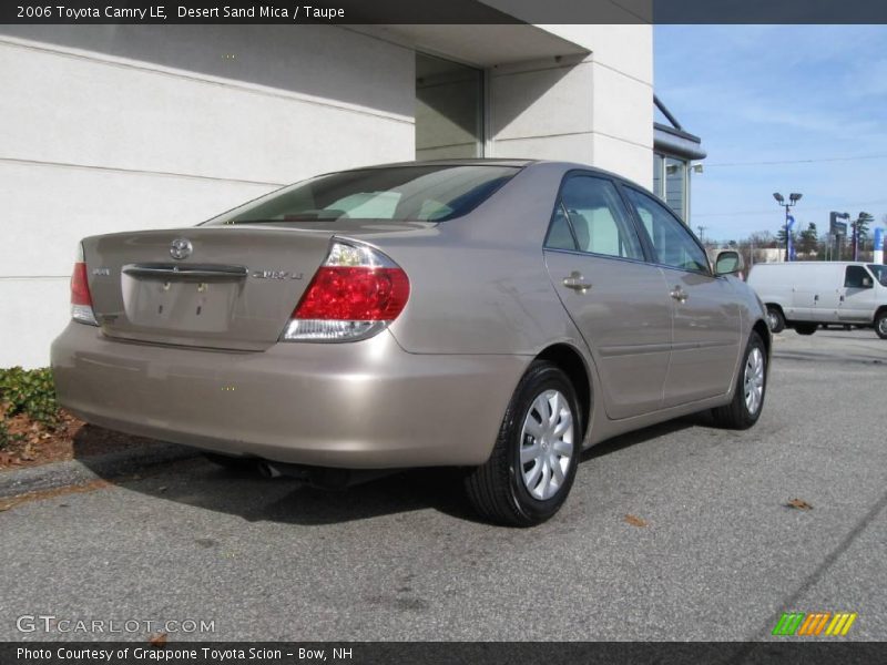 Desert Sand Mica / Taupe 2006 Toyota Camry LE