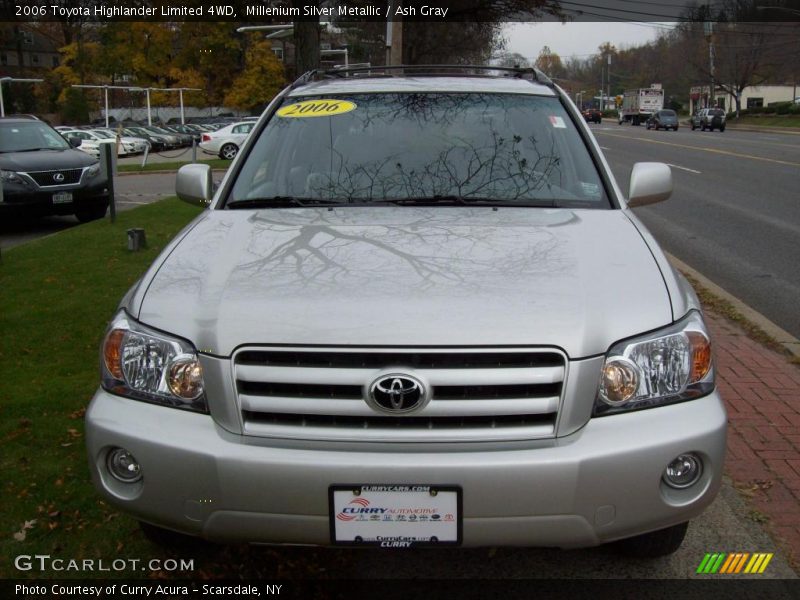 Millenium Silver Metallic / Ash Gray 2006 Toyota Highlander Limited 4WD