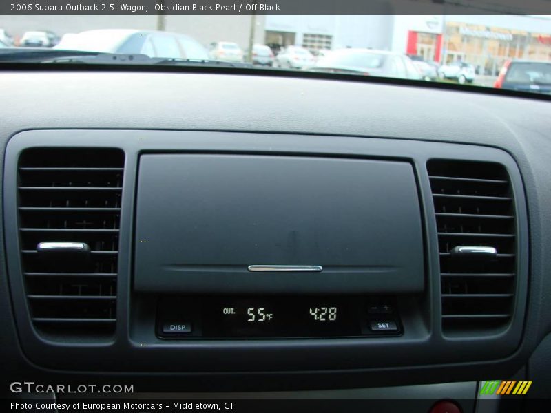 Obsidian Black Pearl / Off Black 2006 Subaru Outback 2.5i Wagon