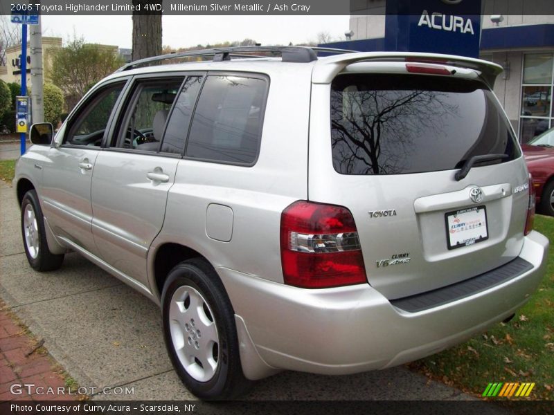Millenium Silver Metallic / Ash Gray 2006 Toyota Highlander Limited 4WD