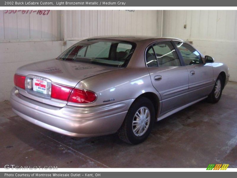 Light Bronzemist Metallic / Medium Gray 2002 Buick LeSabre Custom