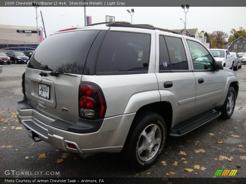 Silverstone Metallic / Light Gray 2006 Chevrolet TrailBlazer LS 4x4