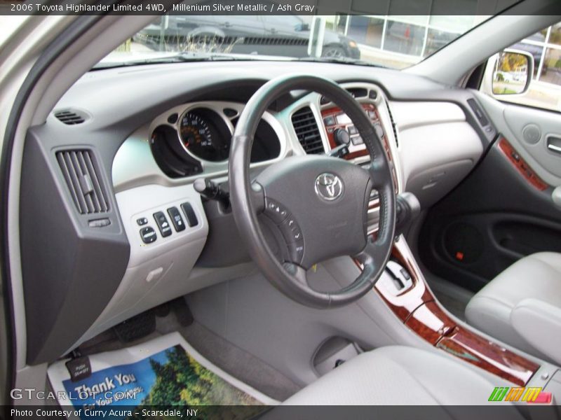 Millenium Silver Metallic / Ash Gray 2006 Toyota Highlander Limited 4WD