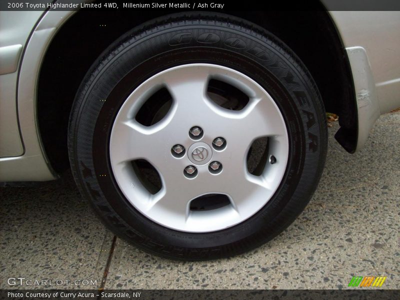 Millenium Silver Metallic / Ash Gray 2006 Toyota Highlander Limited 4WD