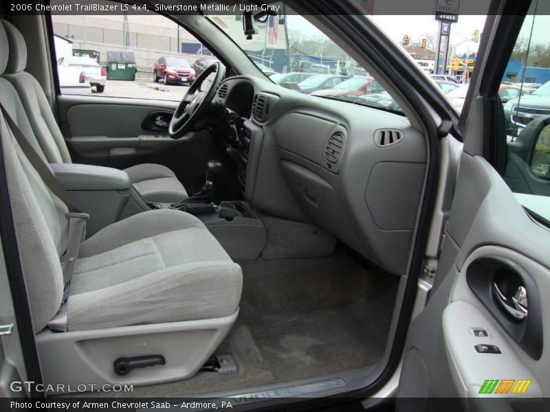 Silverstone Metallic / Light Gray 2006 Chevrolet TrailBlazer LS 4x4