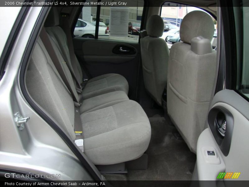 Silverstone Metallic / Light Gray 2006 Chevrolet TrailBlazer LS 4x4