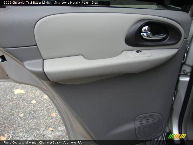 Silverstone Metallic / Light Gray 2006 Chevrolet TrailBlazer LS 4x4