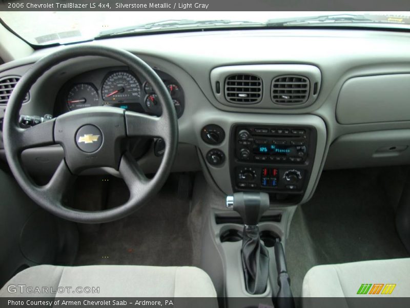 Silverstone Metallic / Light Gray 2006 Chevrolet TrailBlazer LS 4x4